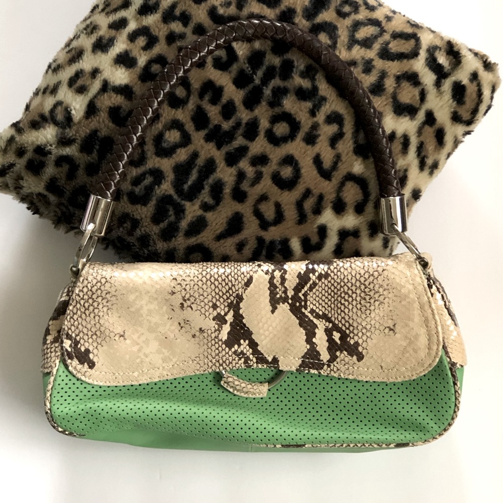 Adrienne Vittadini Leather Hobo Bag